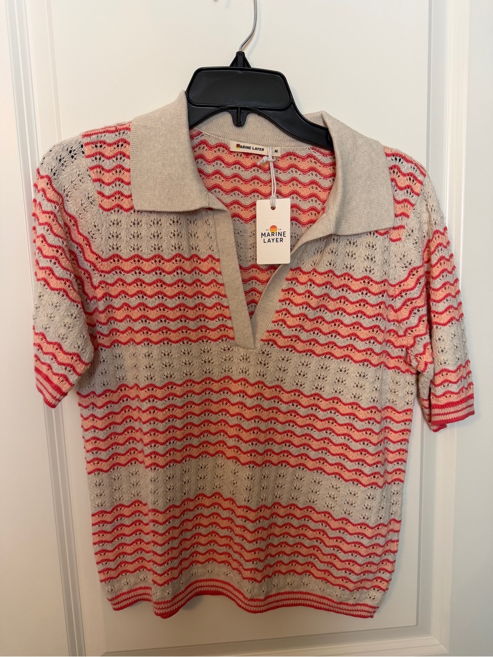 NWT Marine Layer Spencer Cotton Polo - Picture 2 of 6